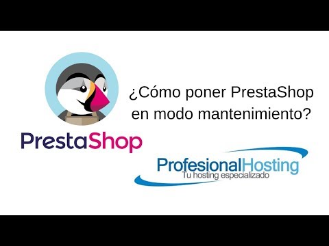 Guía para realizar un mantenimiento de una web en Prestashop