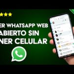 Consejos para mantener abierto Whatsapp Web: ¡No pierdas conexión!